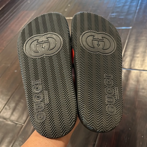 Gucci black-red-green slide size 36 or US 6 - Picture 5 of 11